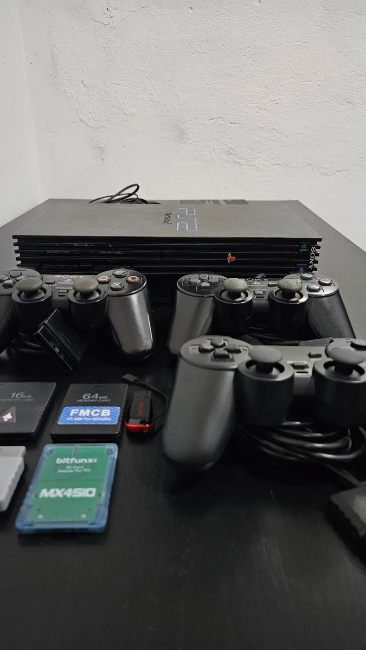 Ps2 Fat Desbloqueado Completo - Foto 4