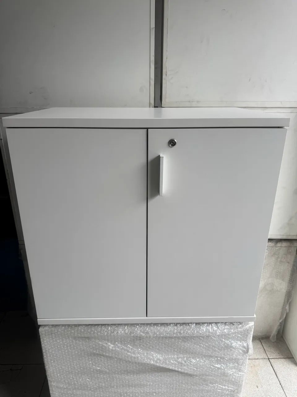 Armário Multiuso Duas portas Branco - Foto 2