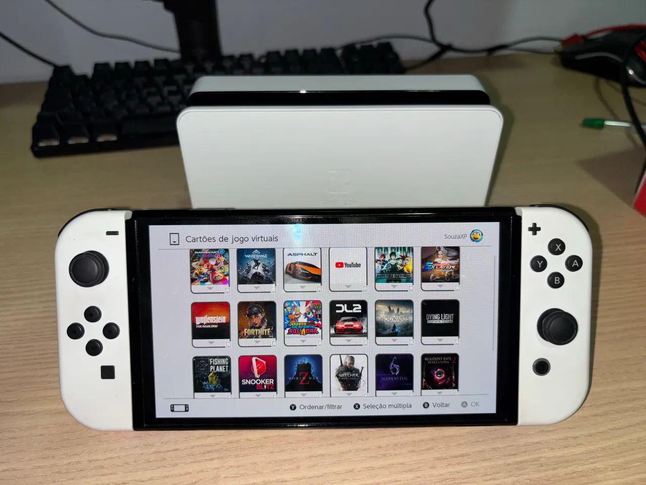 Nintendo Switch Oled - Jogos de Vídeo Game - Plano Diretor Sul