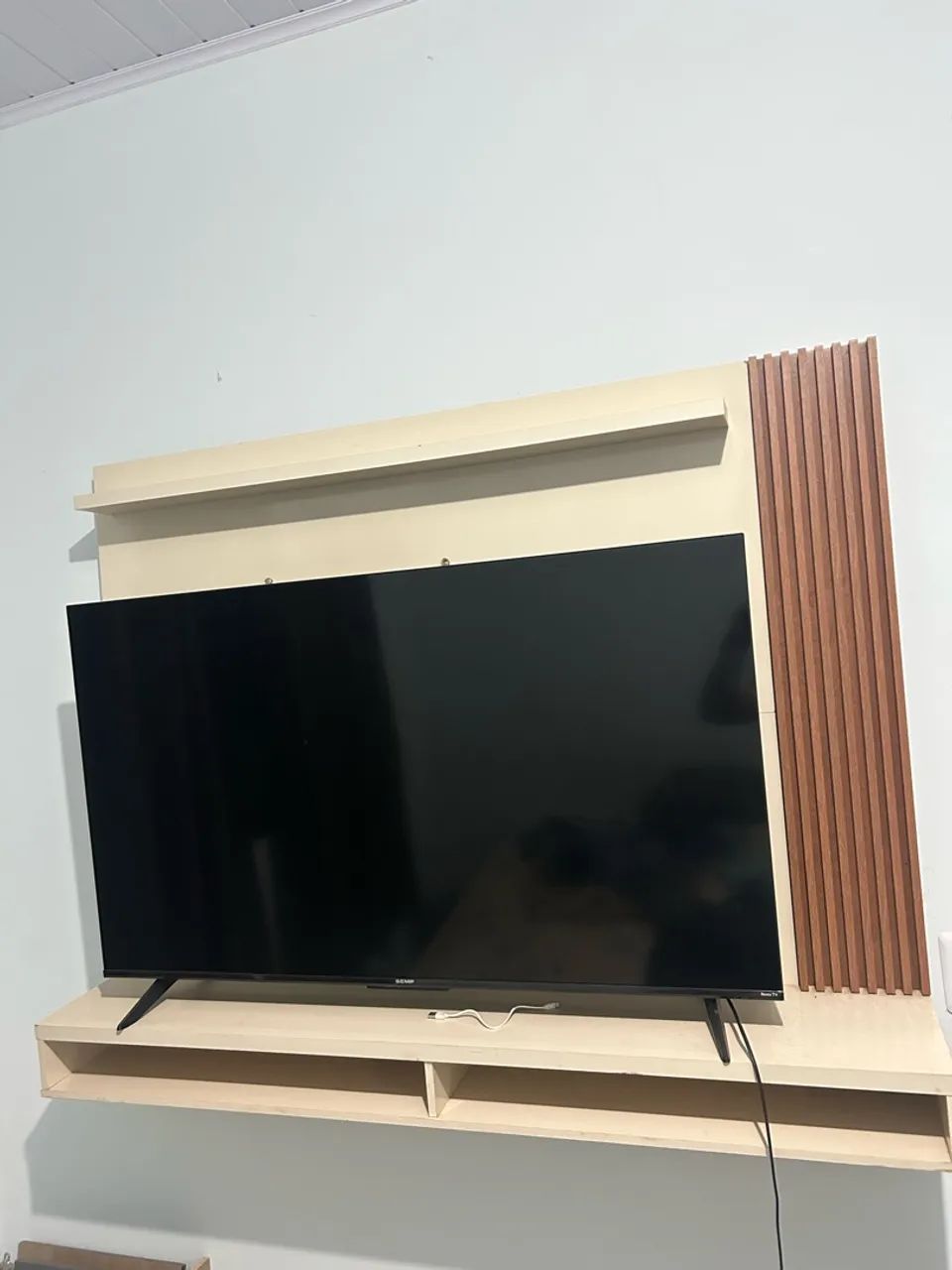 Smart Semp 50 polegadas tv + painel 