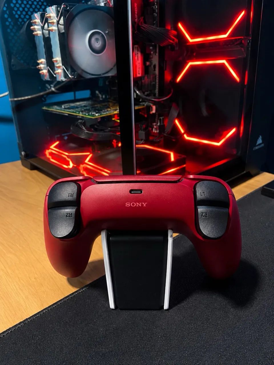 Controle PS5 Cosmic Red - Foto 2