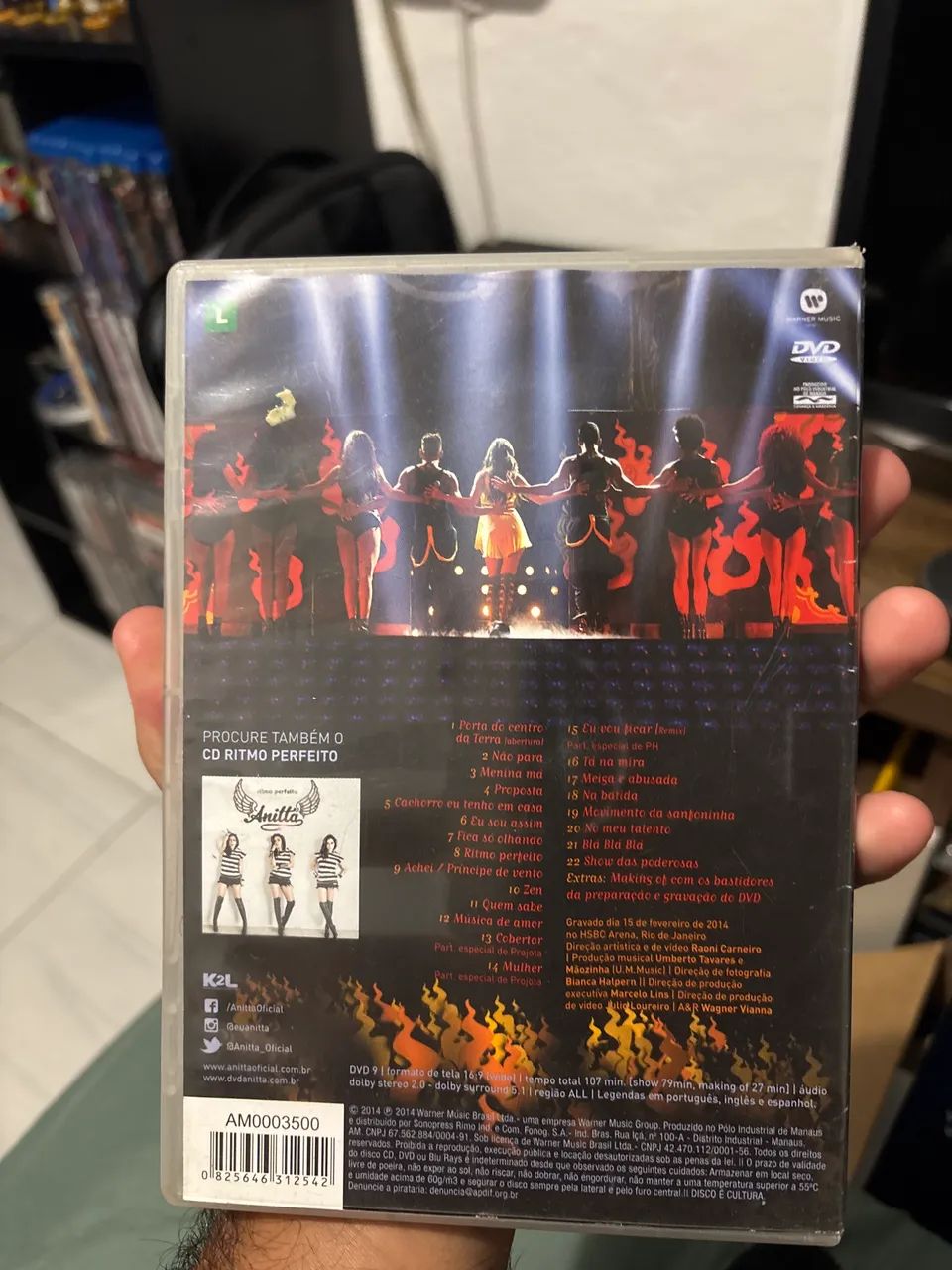DVD ANITTA - MEU LUGAR  - Foto 2