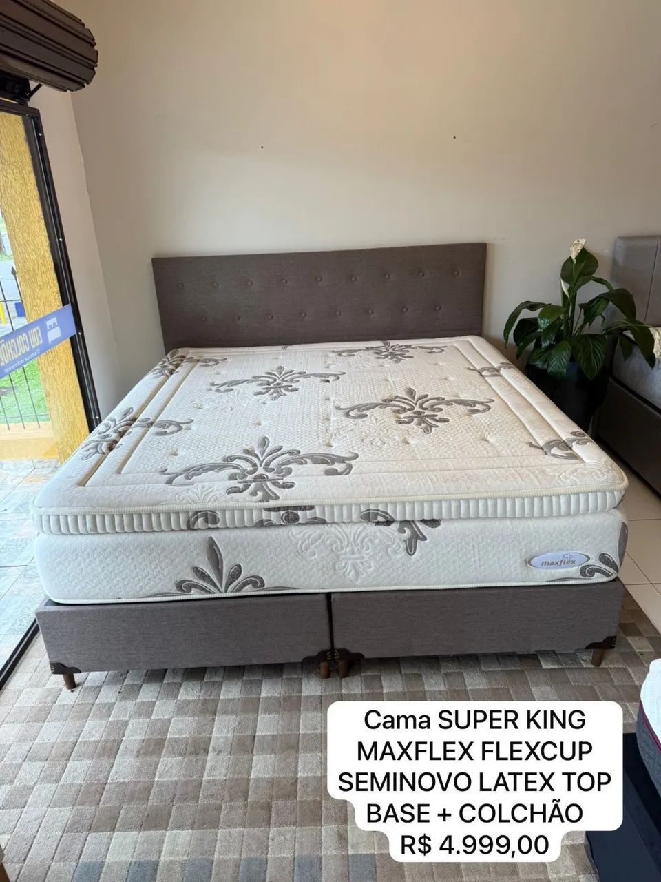 Cama Box SUPER KING MAXFLEX FLEXCUP - ENTREGO 
