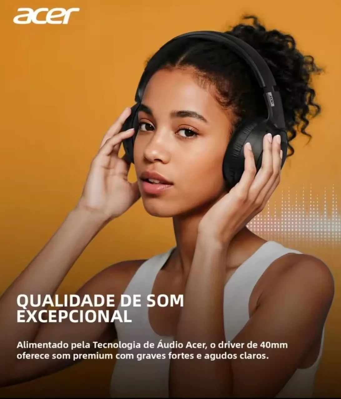 Fone de Ouvido Bluetooth Acer Lacrado  - Foto 2