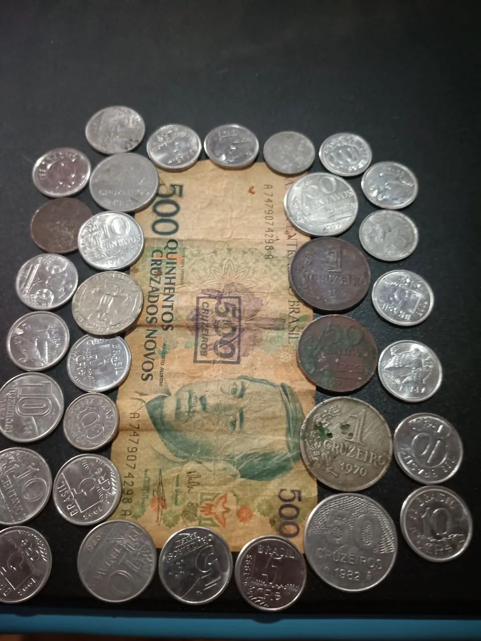 Dinheiro antigo para colecionadores 