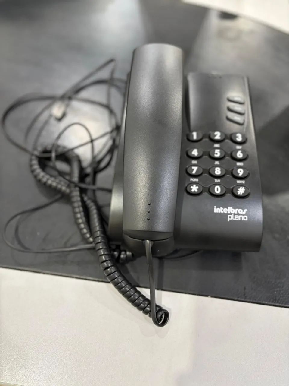 Telefone Com Fio Intelbras Pleno - Preto