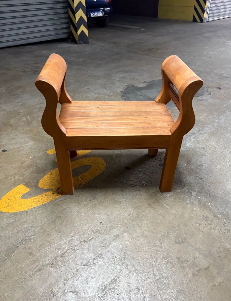 Banco estilo marquesa em peroba - Foto 3