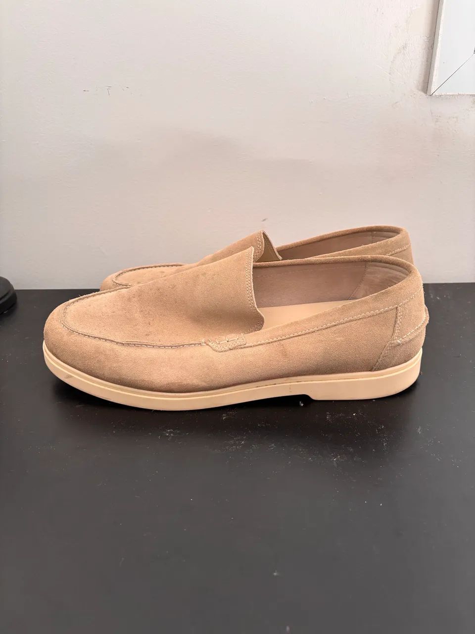 Mocassim camurça Zara 