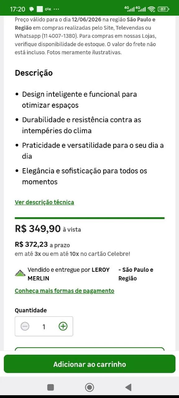 Mesa Dobrável Bistrô - Foto 3