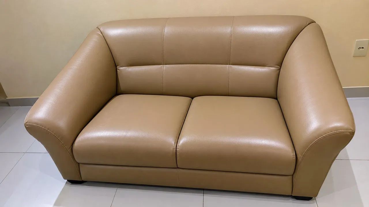 Promoção sofá em couro sintético impermeável  - Foto 4