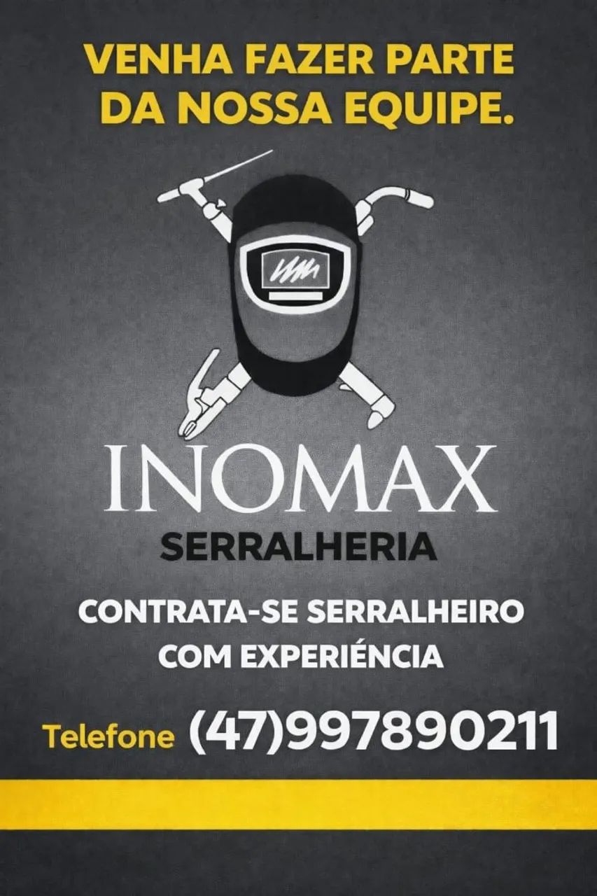 Contrata-se serralheiro 