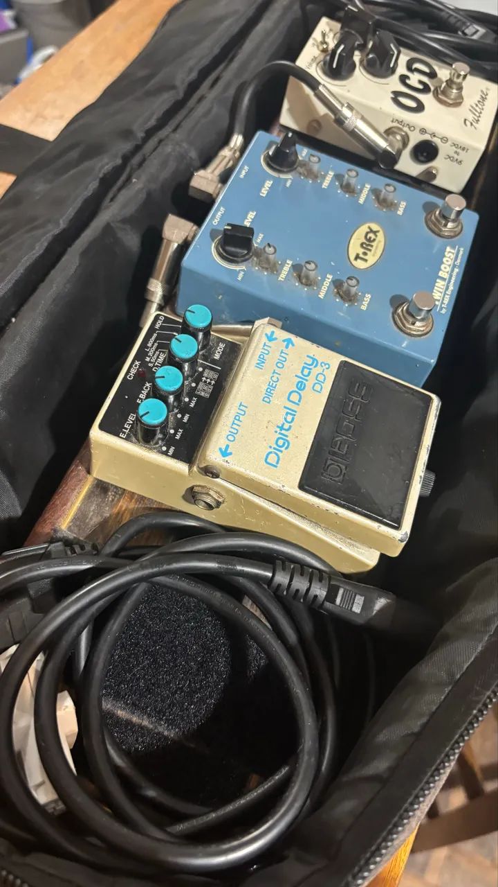 BOSS DD-3 DIGITAL DELAY JAPONÊS ORIGINAL - Instrumentos musicais