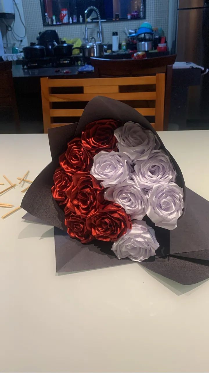 Flor de Cetim - Foto 5