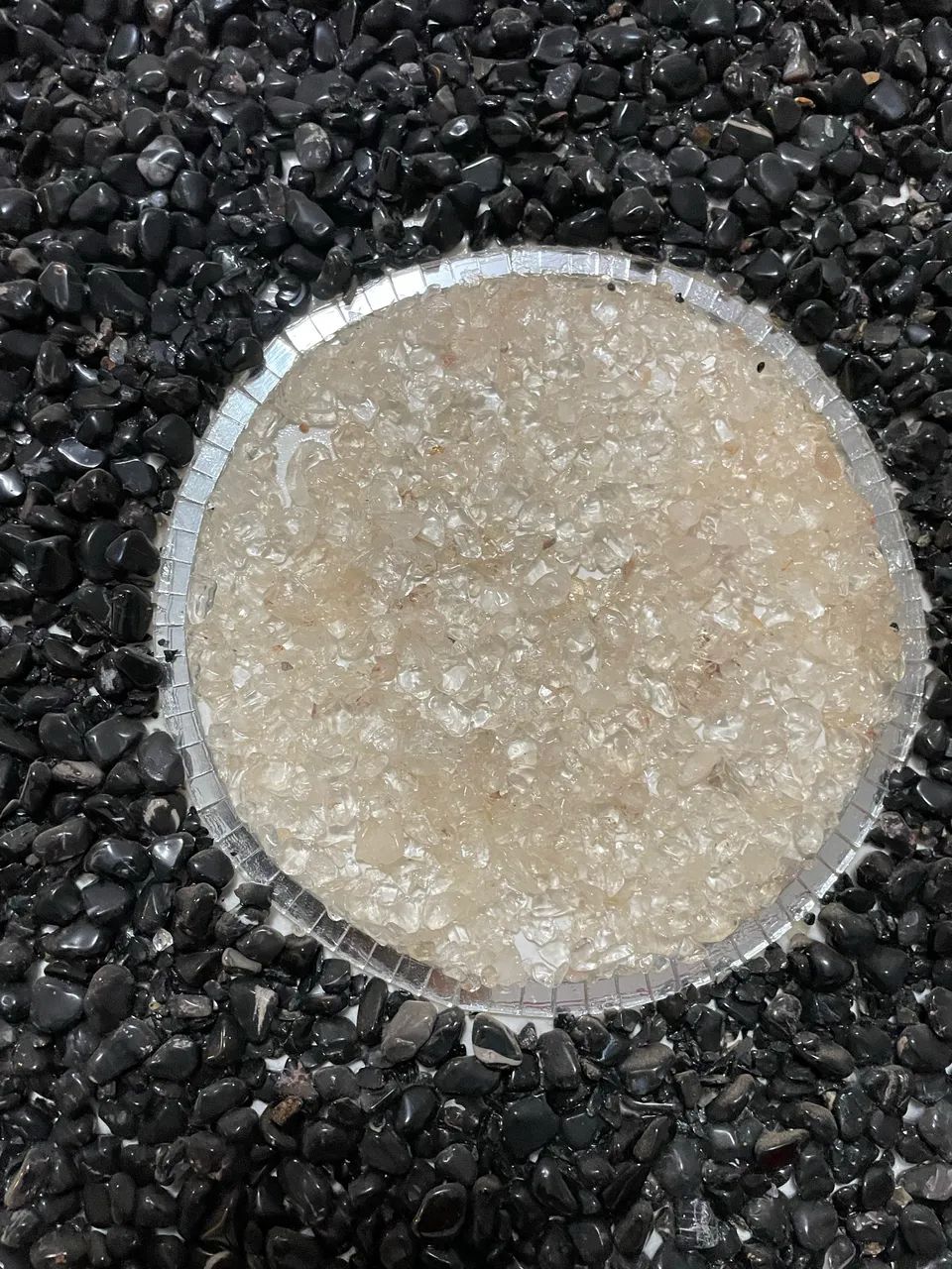 Mandala yin yang em ônix  - Foto 2