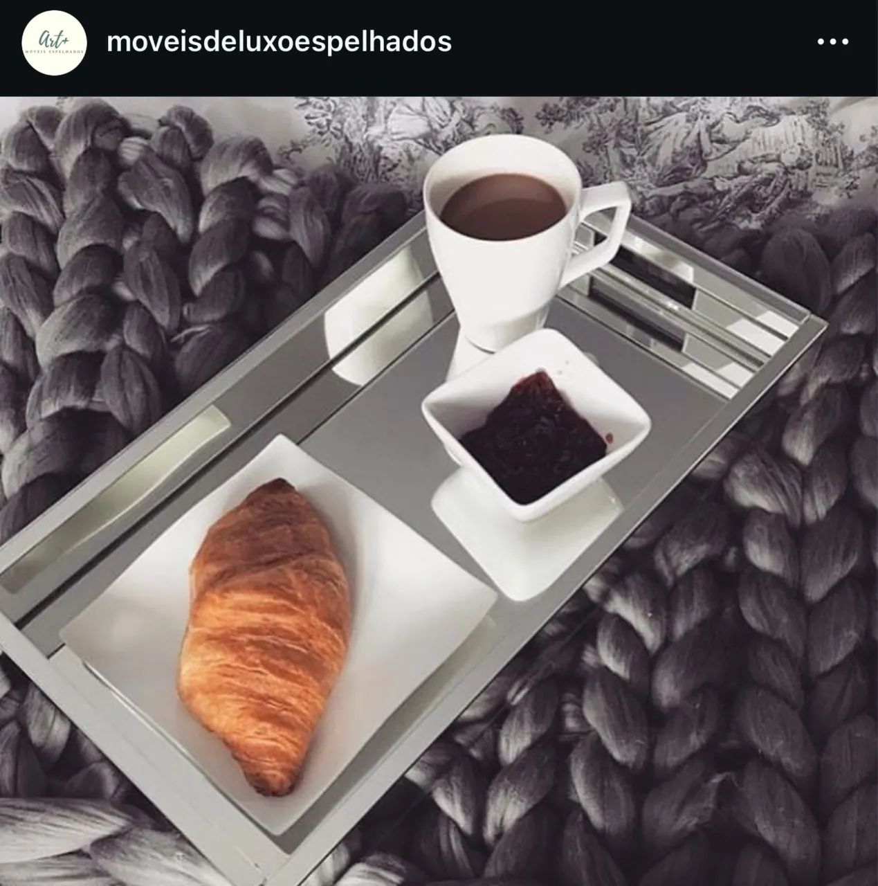 Bandeja Espelhada 