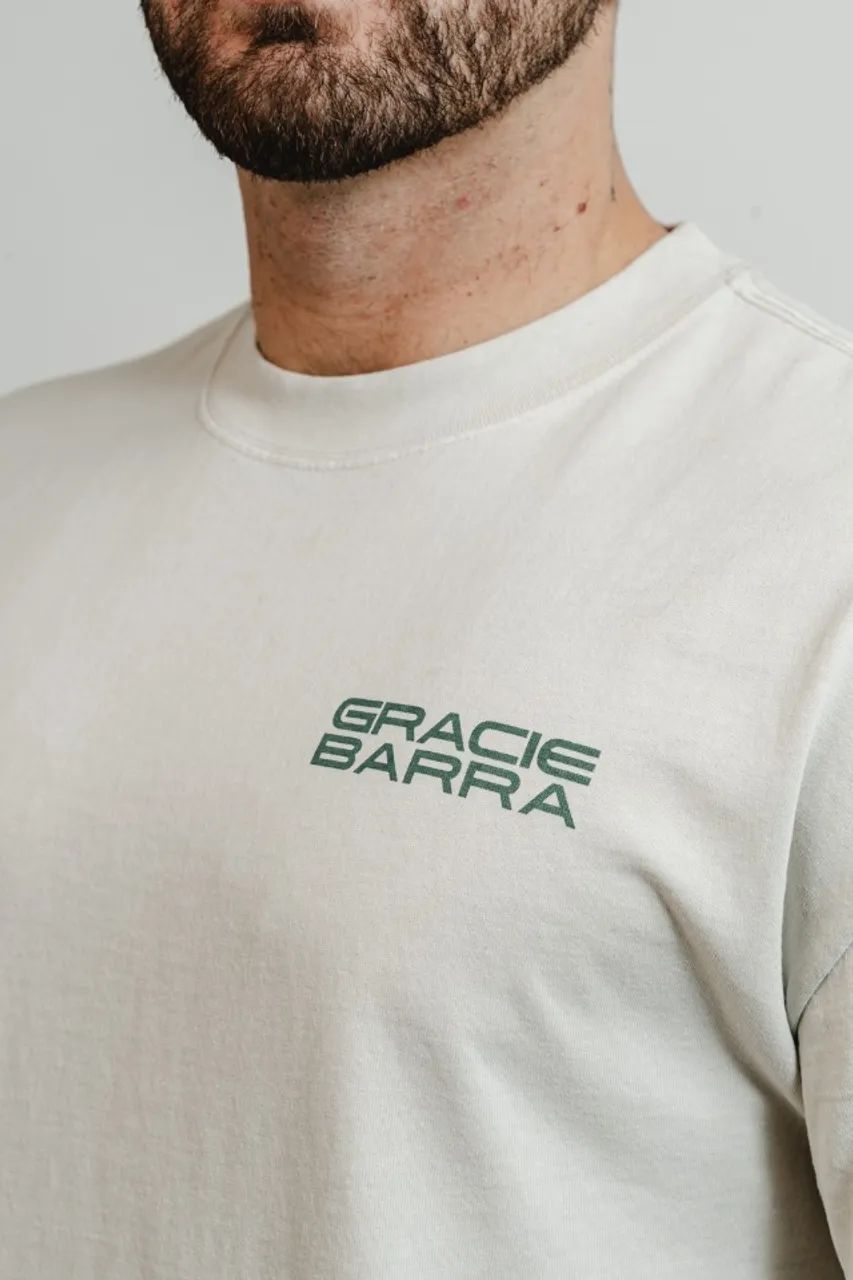 Camiseta Gracie Barra Grip (Cor Natural) - Foto 3