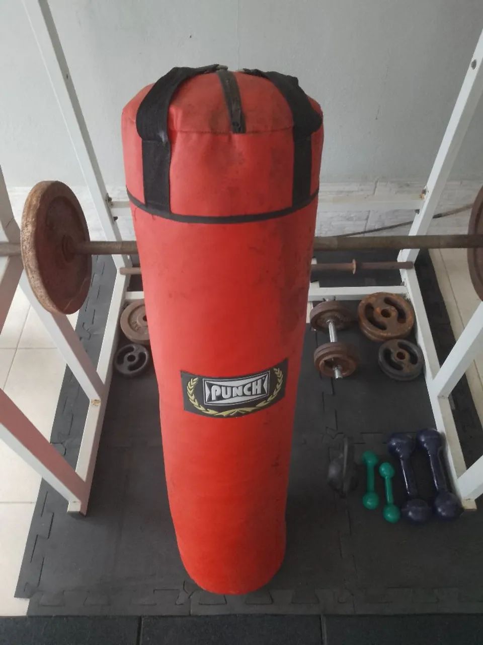 Saco de pancada Punch 120cm - Foto 4