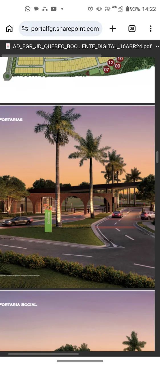 Lote comercial Jardins Quebec - Foto 2