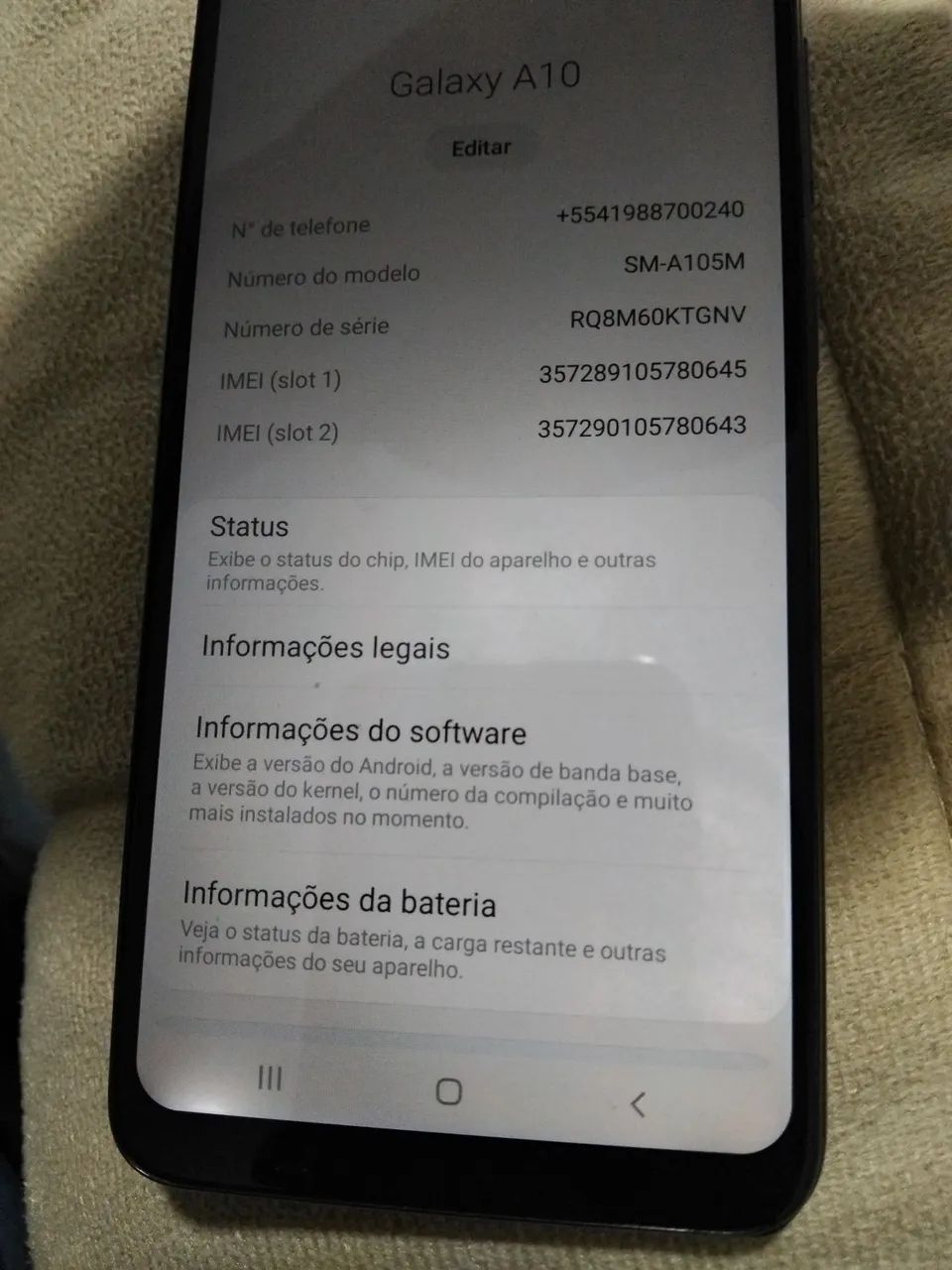 Vendo um sansung a10 - Foto 2