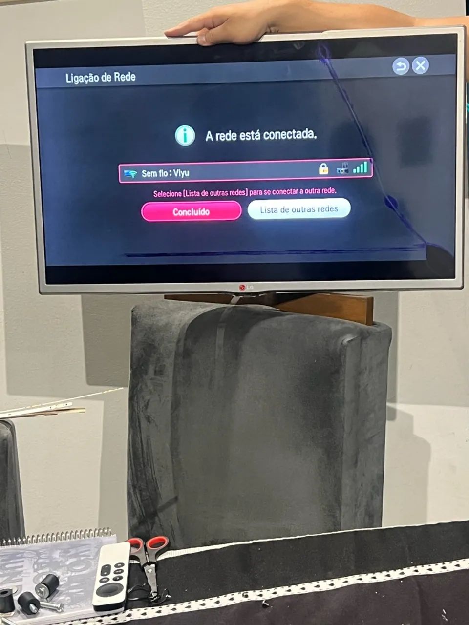 Tv smart LG 32 polegadas 32LB580B