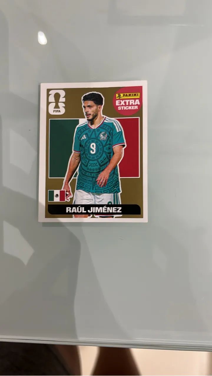 Figurinha Raul Jimenez Gold
