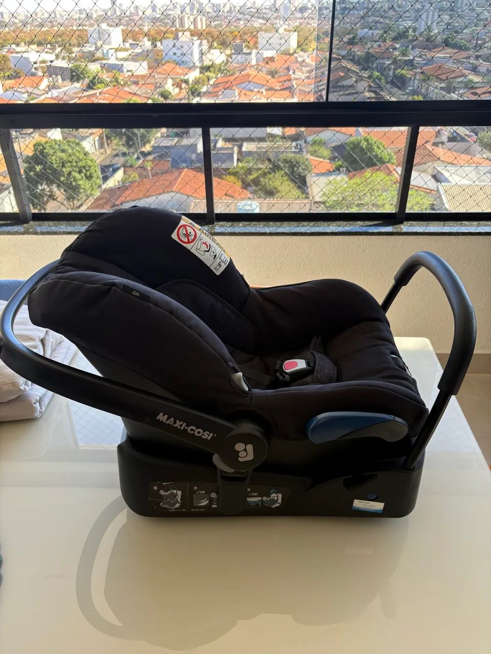 Bebê Conforto + Cadeirinha - Maxi Cosi - Foto 2