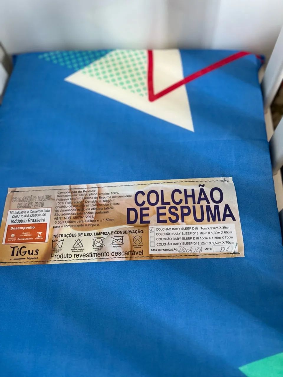 Mini berço + colchão  - Foto 5