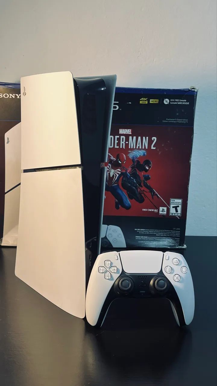 Ps5 Slim Digital Completo - Seminvo  - Foto 3