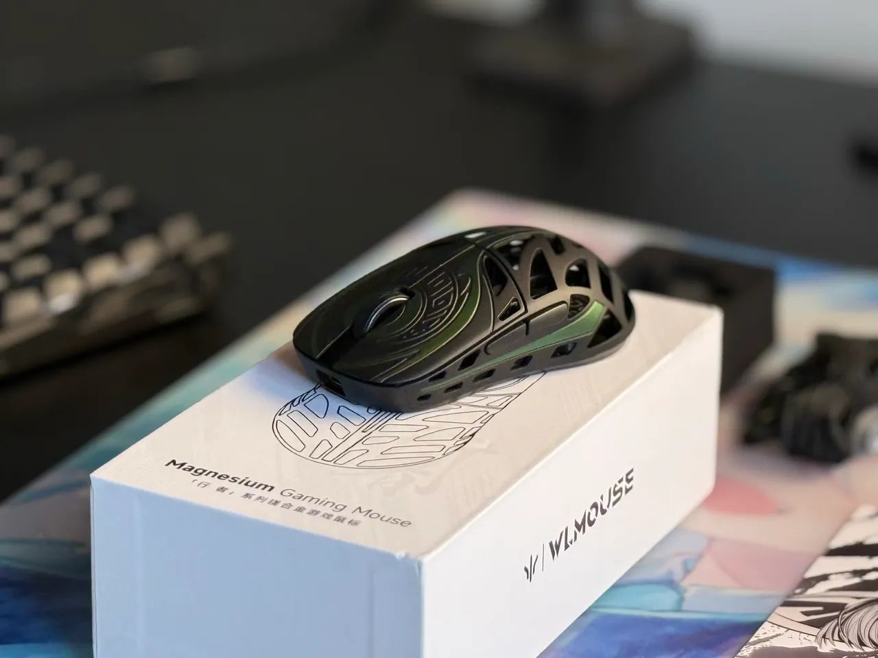 Mouse Wl Strider Preto - Foto 3