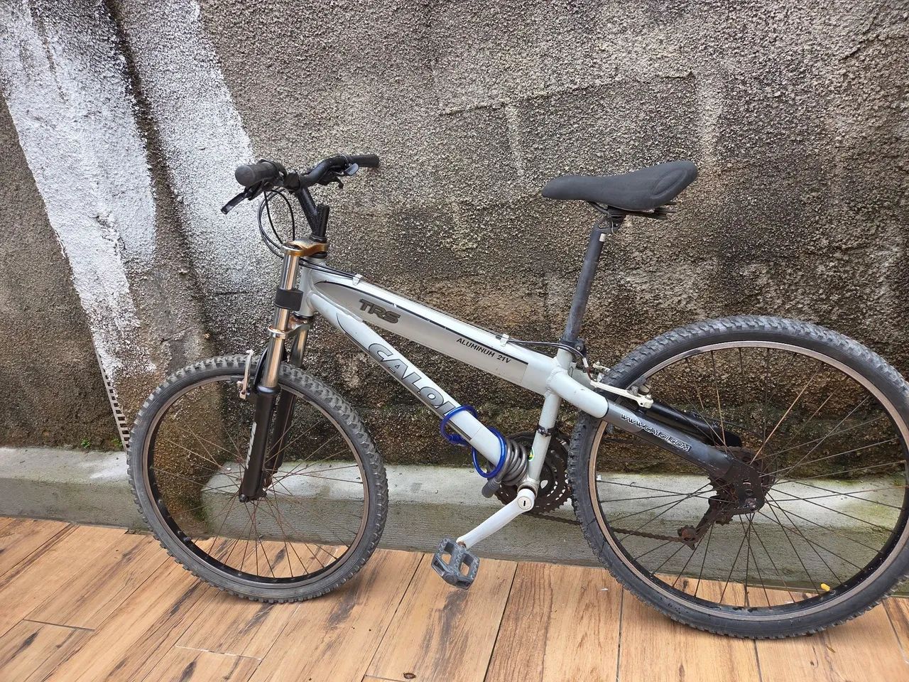 Bicicleta caloi de alumínio 21 marchas  - Foto 3