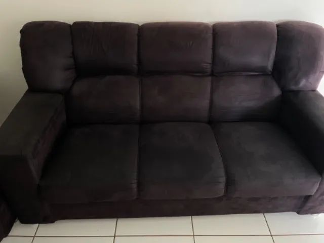 Sofá 3 e 2 lugares e Rack  - Foto 3
