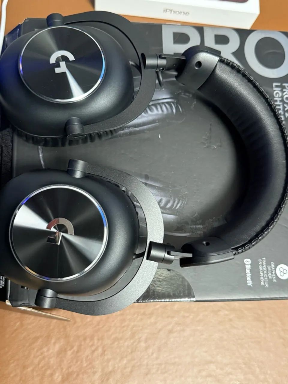 Headset Fone Logitech Pro X 2 Lightspeed Preto - Sem dongle - Foto 3