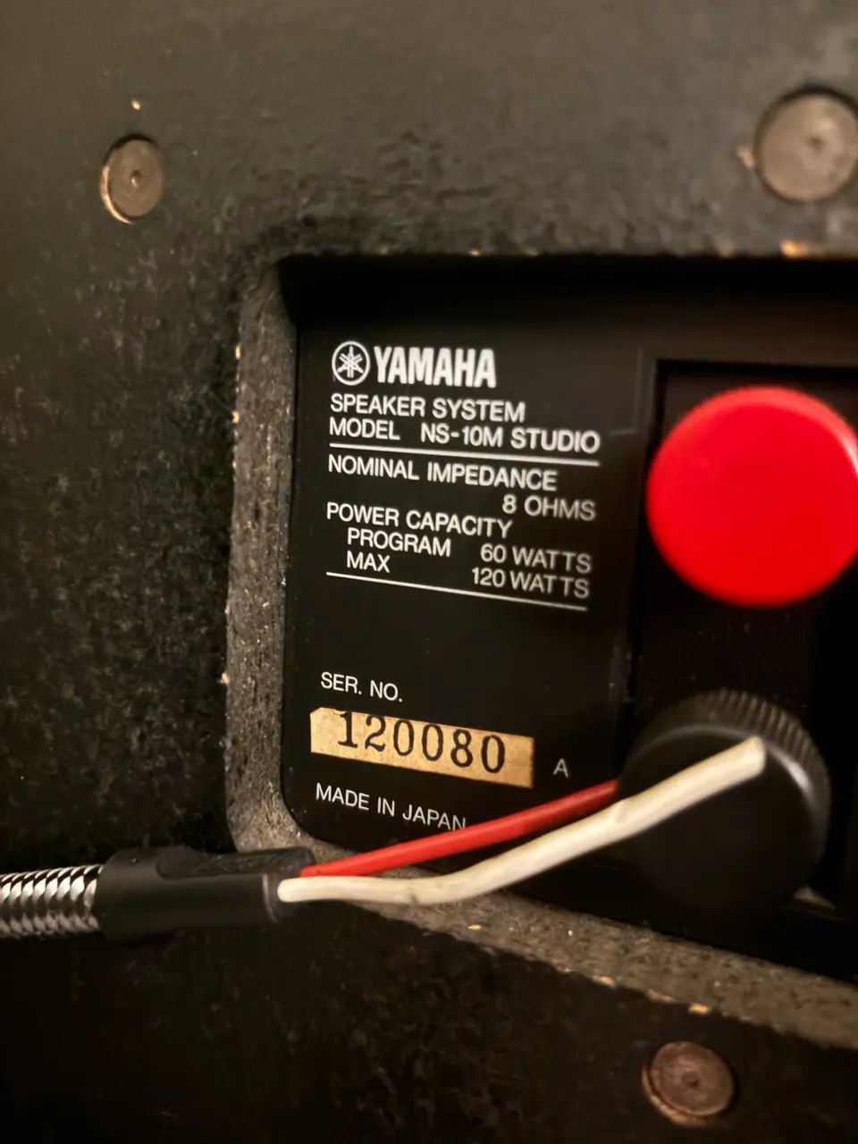 MONITOR DE ÁUDIO YAMAHA NS-10 - Foto 4