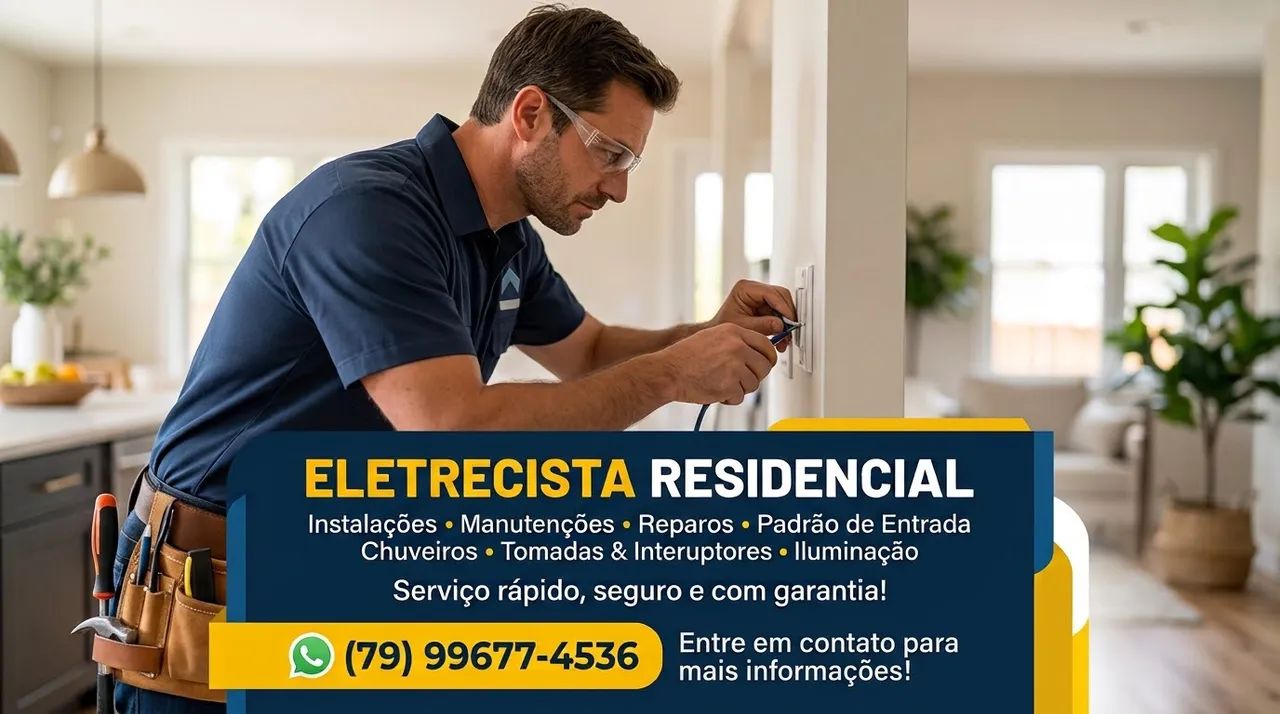 Serviços de eletricista