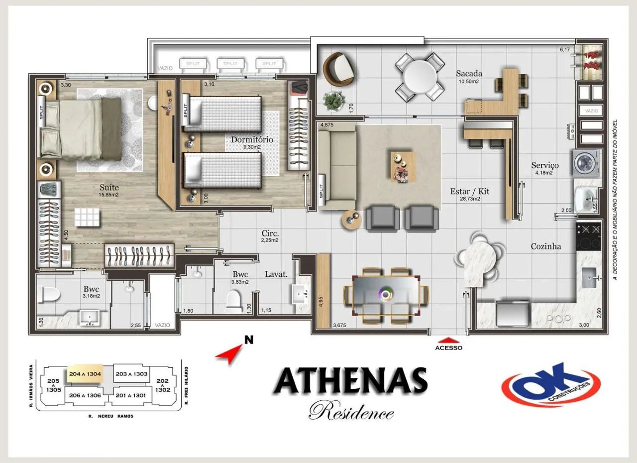 Apartamento 2 Quartos com 1 Suíte e 89m² - Campinas - Foto 4