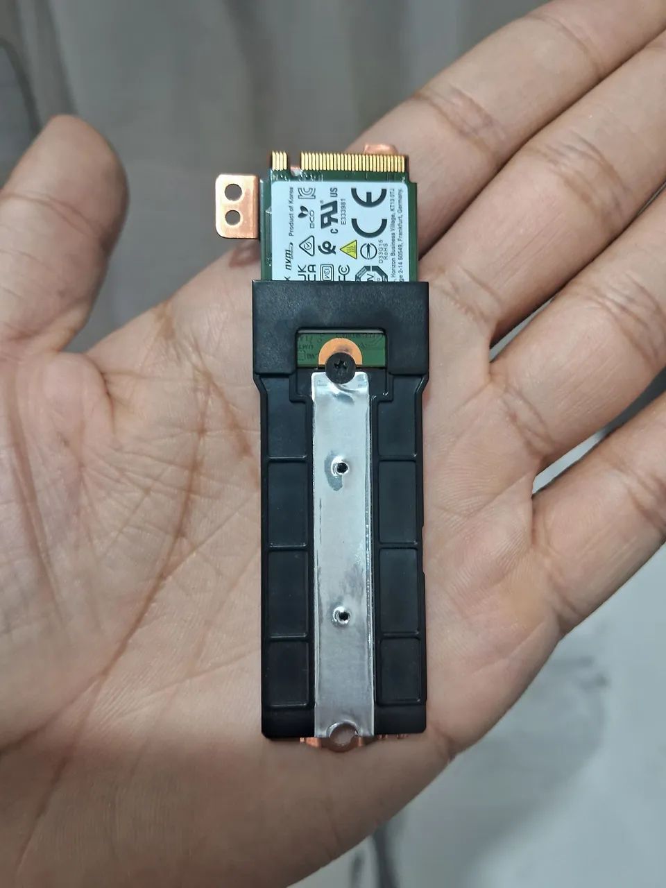 SSD NVME 256GB Hynix Com Dissipador