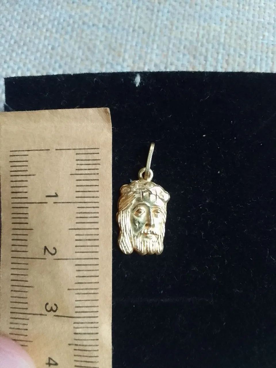 Pingente ouro Jesus 18k