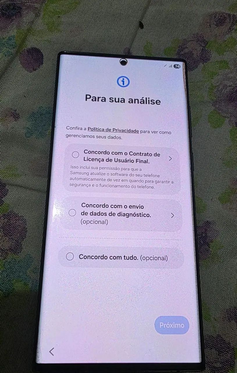 Celular  S22 bem conservado 