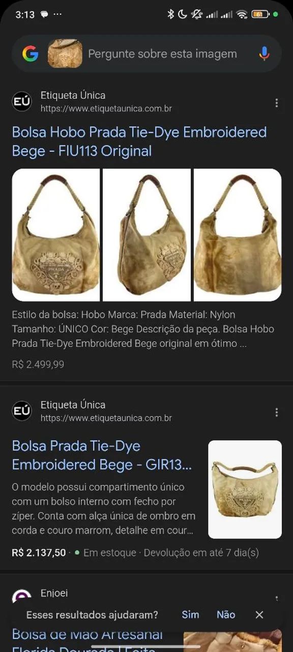 Bolsa Prada Hobo  - Foto 5