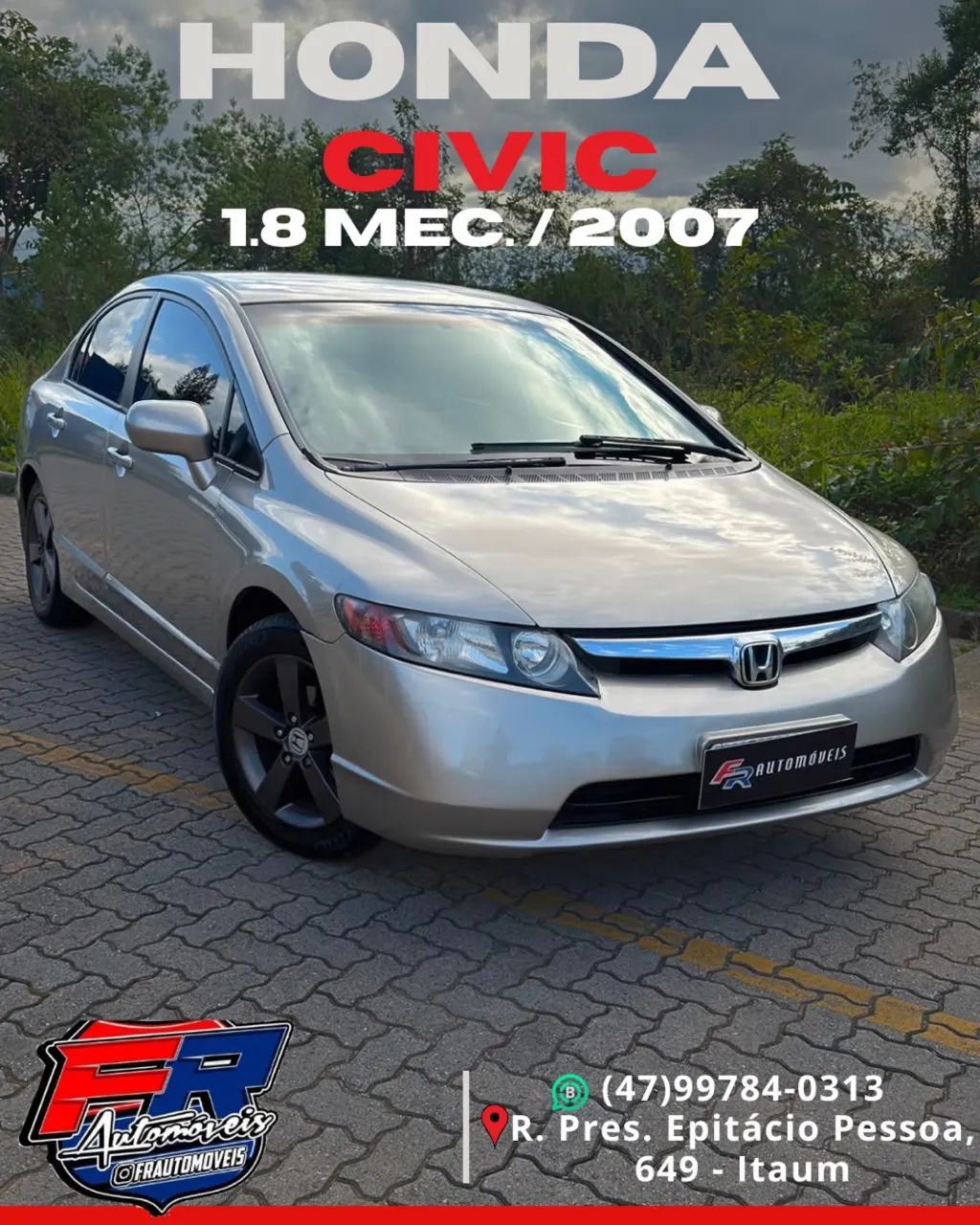 Honda Civic Civic Sedan LXS 1.8/1.8 Flex 16V Mec. 4p 2007