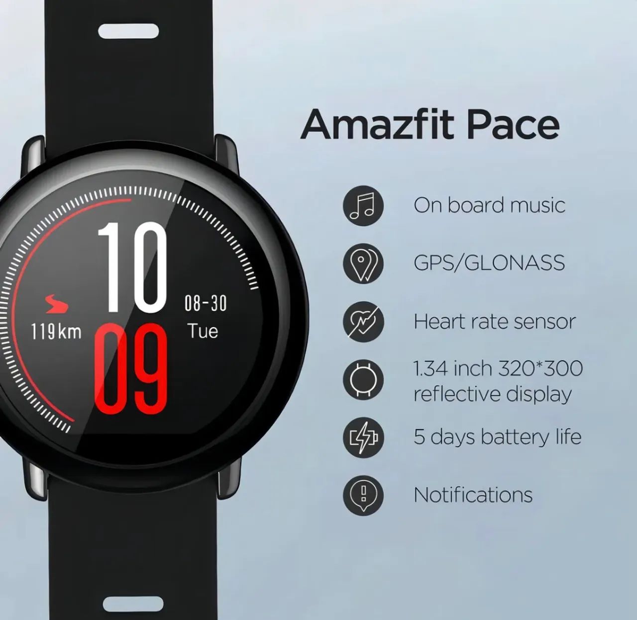 Smartwatch Amazfit Pace - Foto 2