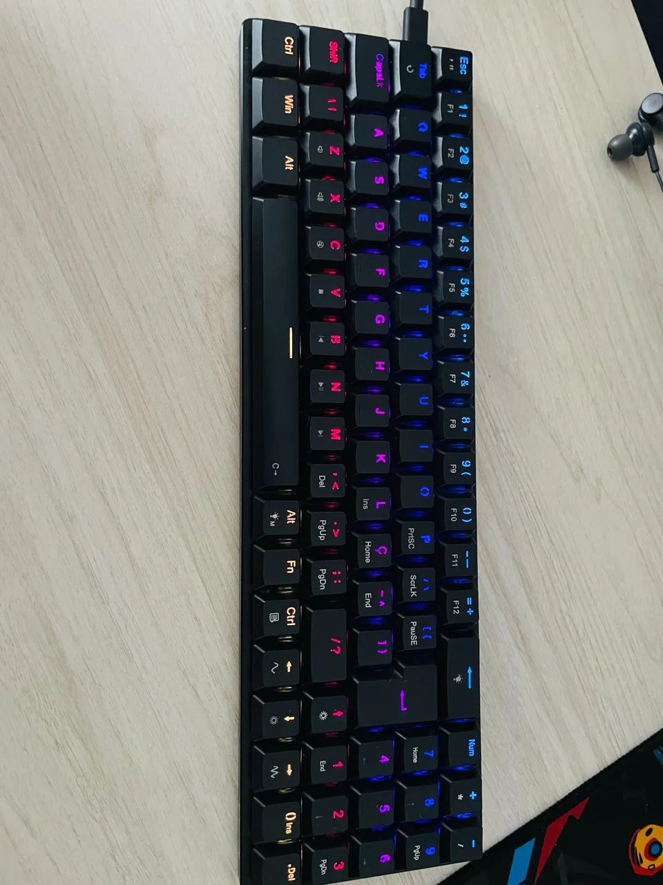 Teclado Redragon Ashe low profile  - Foto 4