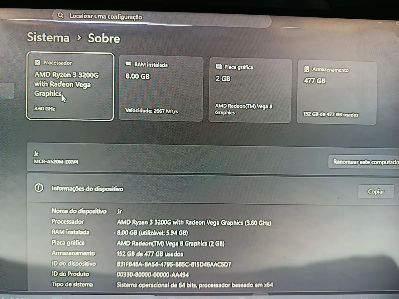 Pc Ryzen 3 3200G - Foto 3