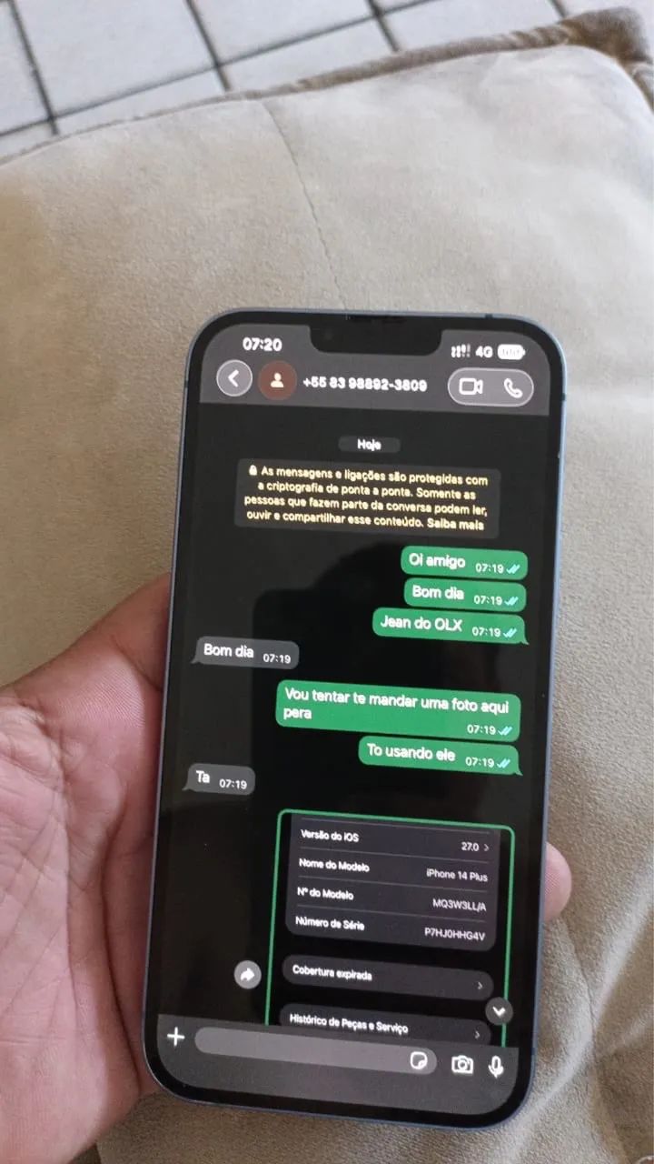 iPhone 14 Plus Azul 128gb - Foto 2