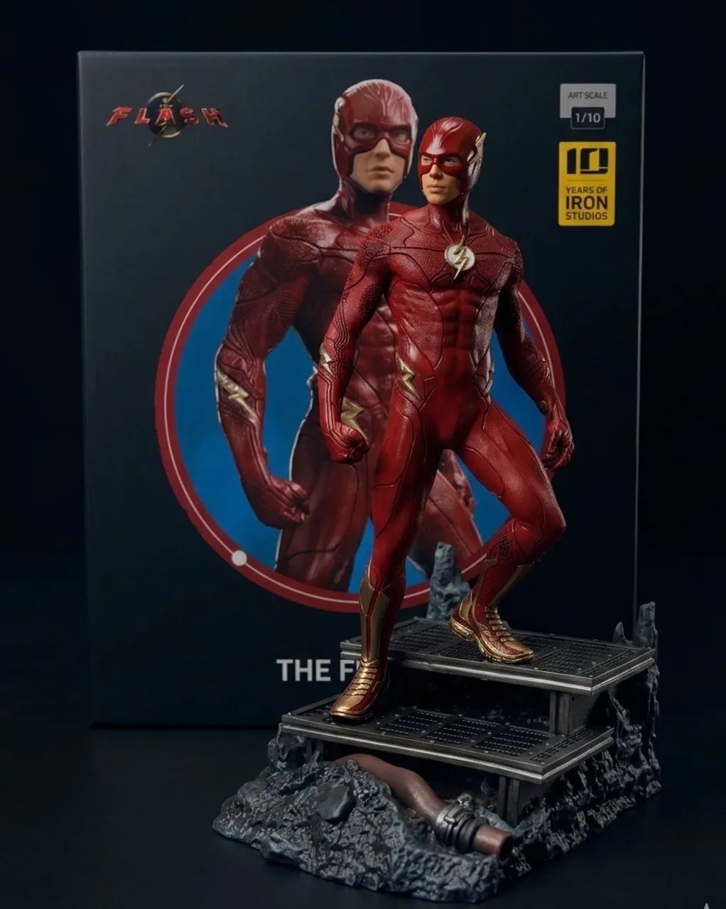 Estátua Flash Iron Studios - Foto 3