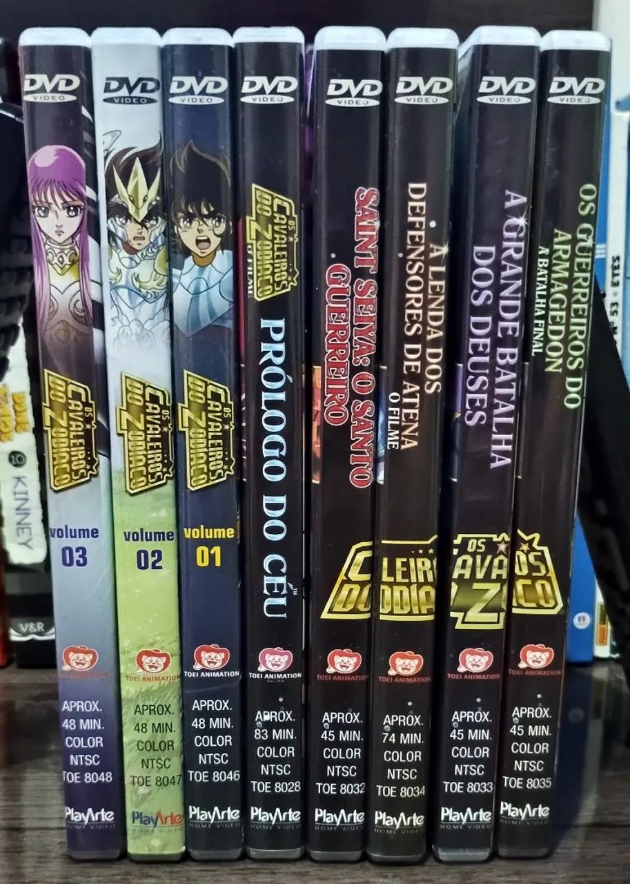 Dvds Cavaleiros do Zodíaco  - Foto 4
