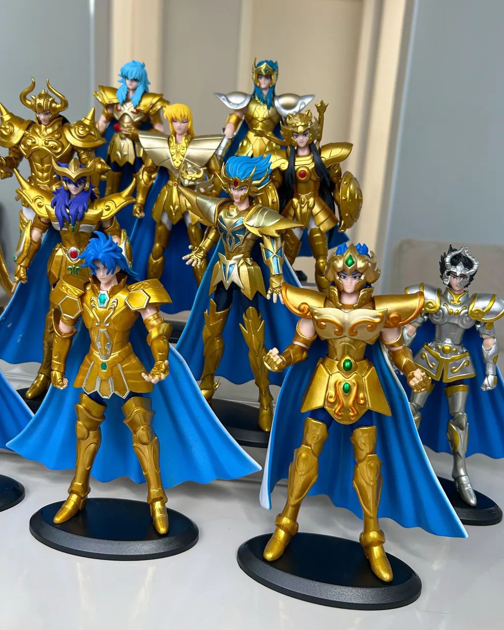 Action Figures Cavaleiros de Ouro 19 cm bonecos - Foto 3