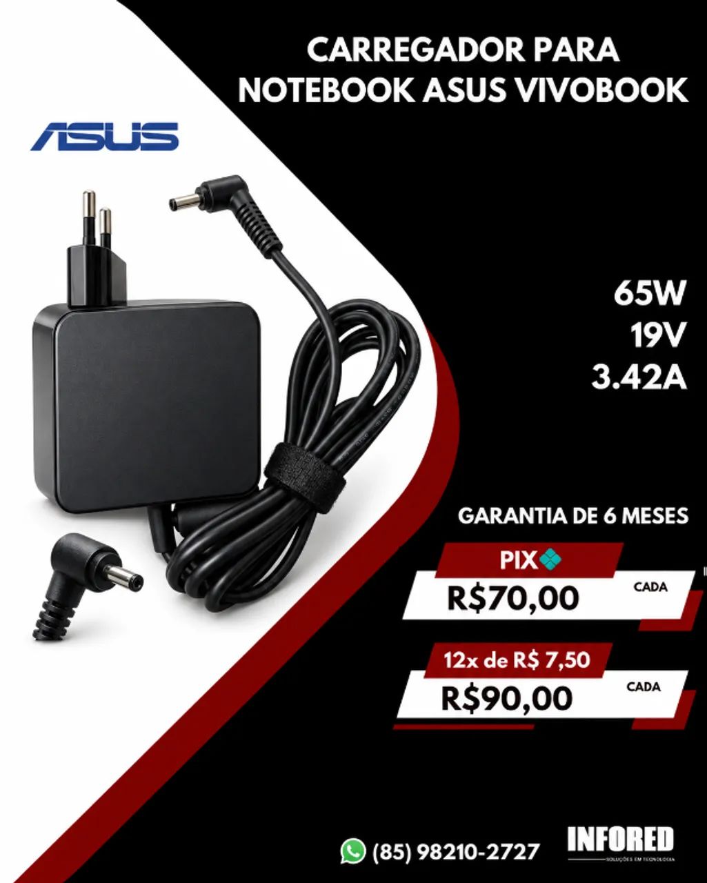 Carregadores ASUS em Destaque - Foto 3