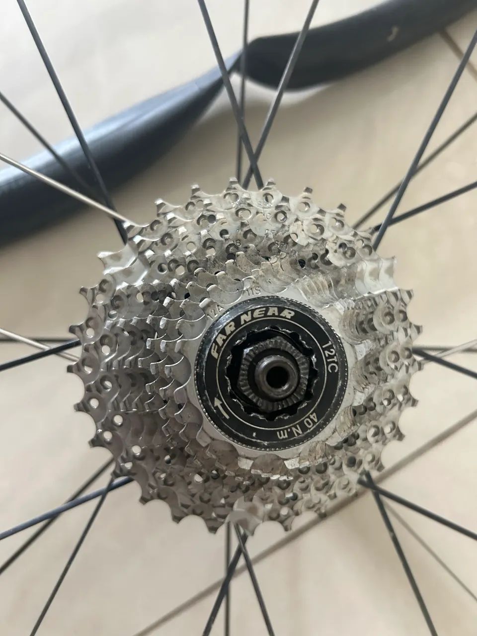 Roda de alumínio + cassete 11v 