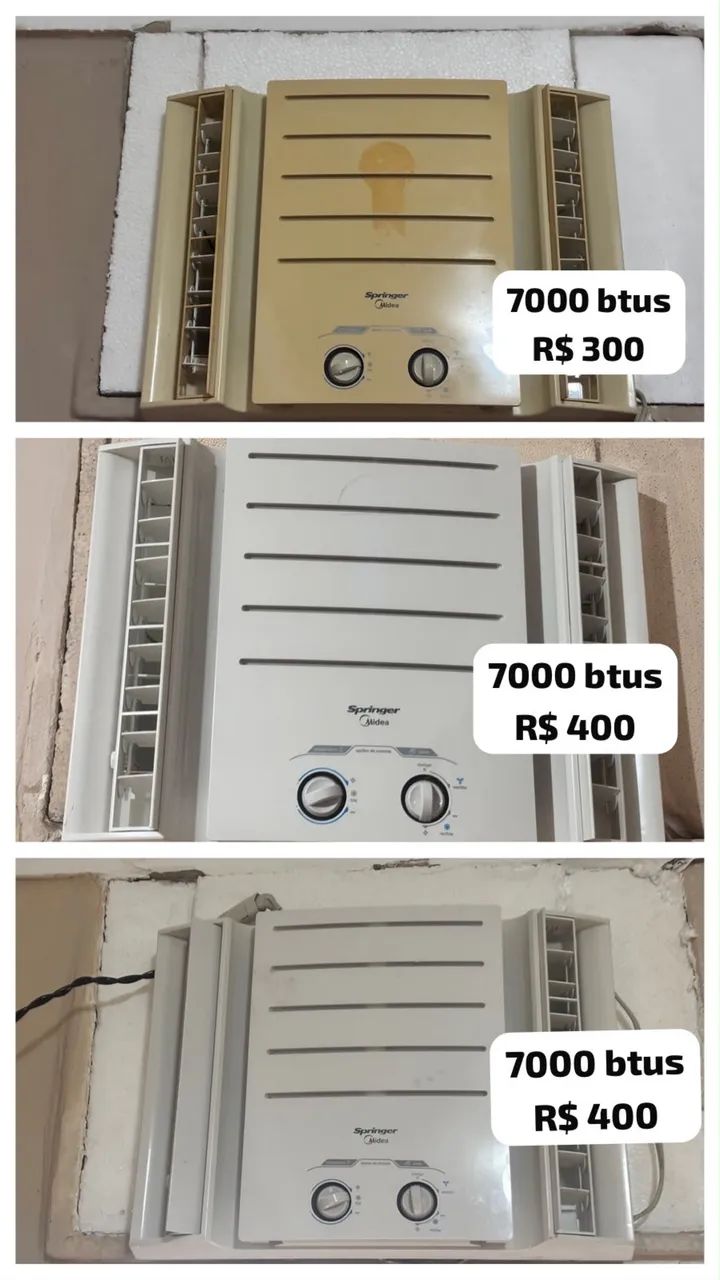Ar condicionado 7000 btus , 220v 
